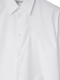 Cotton Button-Front Shirt