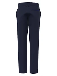 Wool Flat-Front Trousers