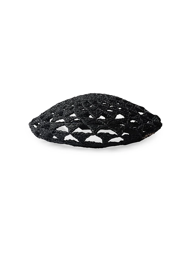 Woven Fabric Beret