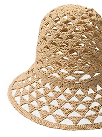 Woven Fabric Hat