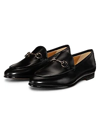 Jordaan Horsebit Leather Loafers