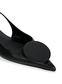 Les Slingbacks Leather Flats