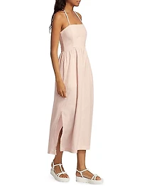Alden Cotton Halter Maxi Dress