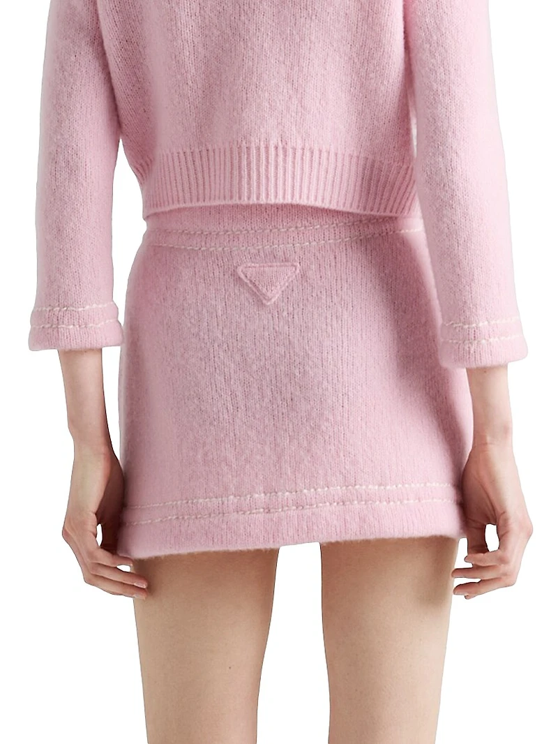 Cashmere Miniskirt