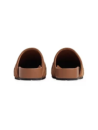 Reggie Intrecciato Suede Mules