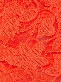 Chay Summer Floral Lace Crop Top