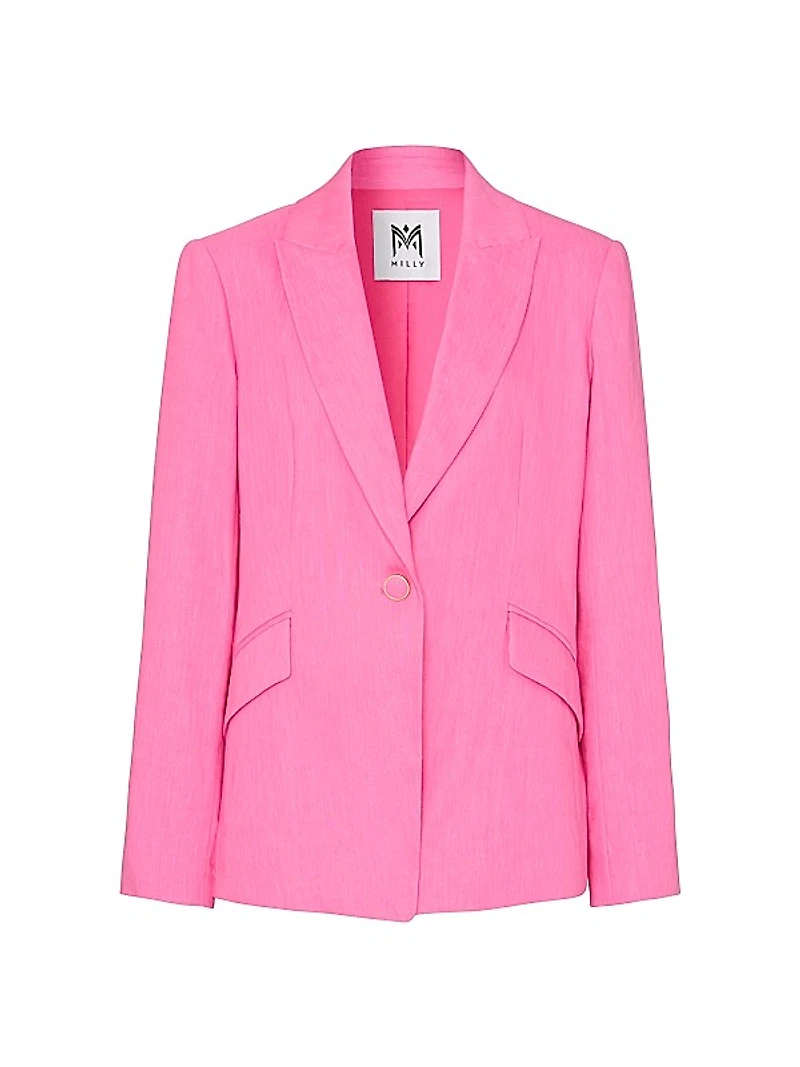 Christelle Linen-Blend Blazer