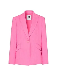 Christelle Linen-Blend Blazer