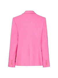 Christelle Linen-Blend Blazer