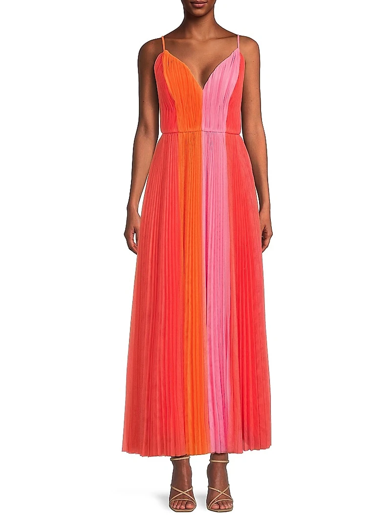 Calypso Pleated Gown