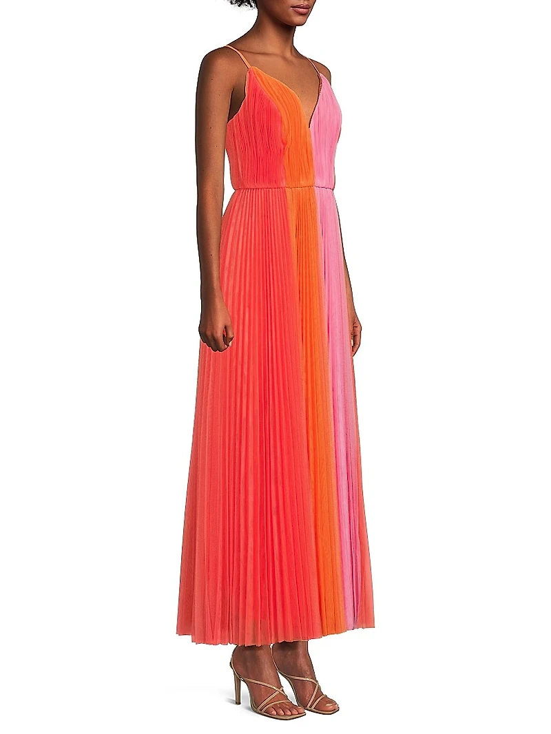 Calypso Pleated Gown