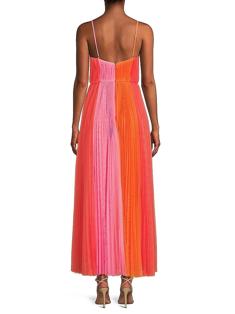 Calypso Pleated Gown