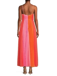 Calypso Pleated Gown