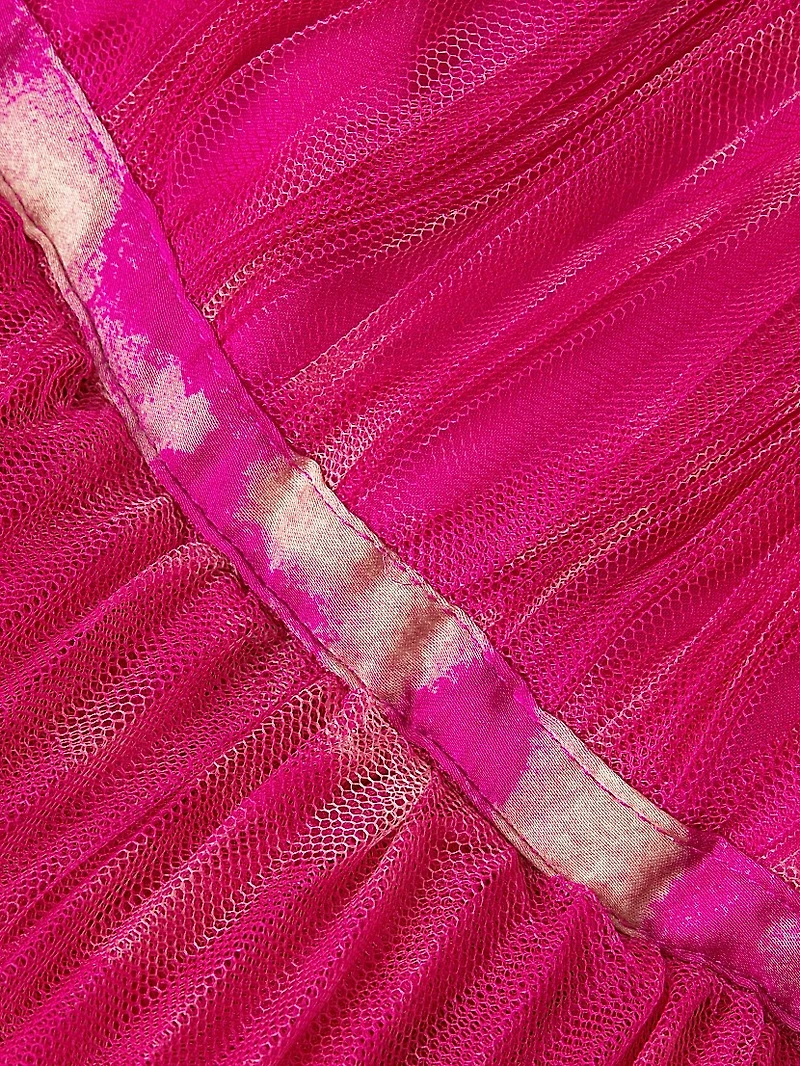 Lenzy Tulle Strapless Minidress