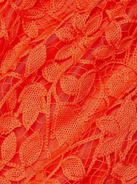 Carreen Floral Lace Slit Skirt