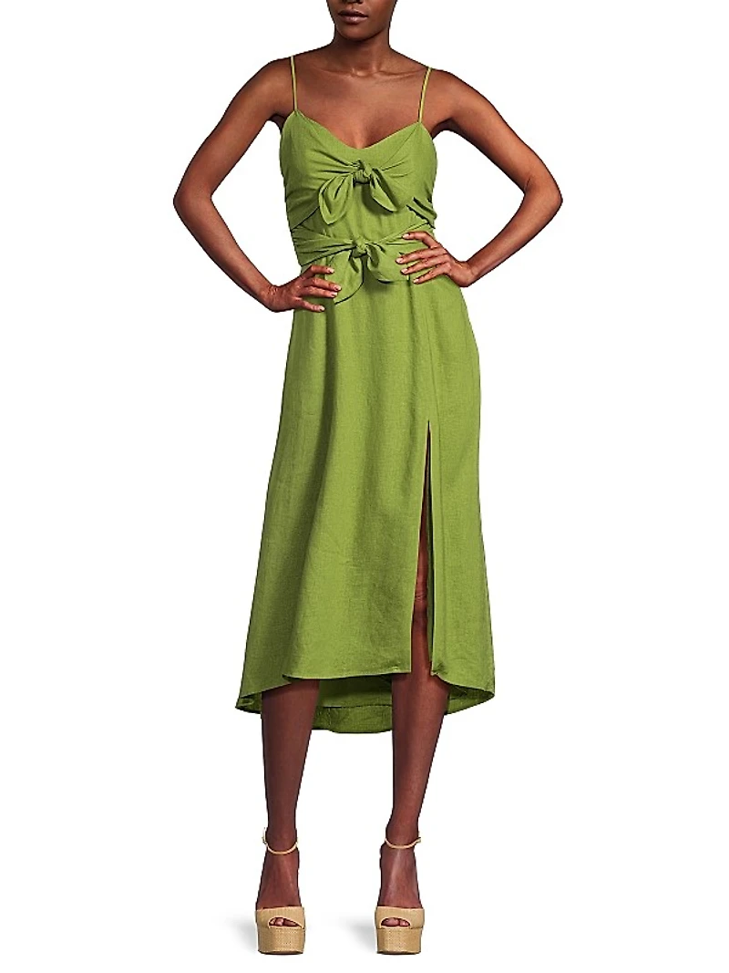 Coast Tie-Front Dress