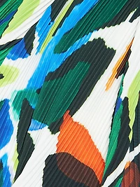 Liv Balearic Floral Pleated Minidress