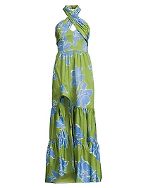 Joslin Cotton Sateen Midi-Dress