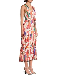 Stace Wrap Midi-Dress