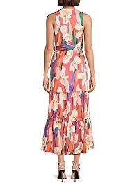 Stace Wrap Midi-Dress