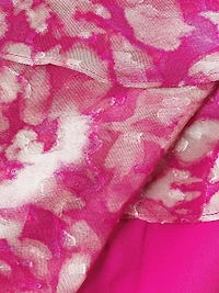 Isadora Floral Wrap High-Low Dress