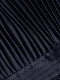 Janey Tiered Shell High-Low Gown