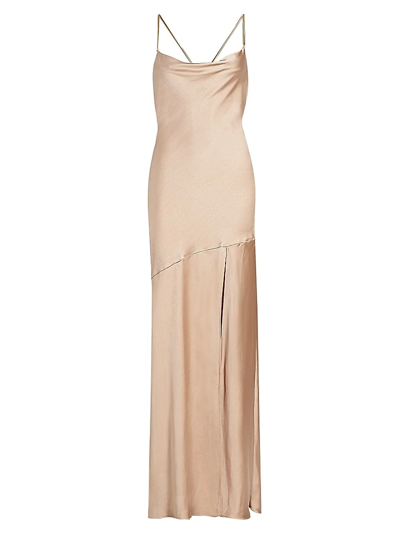 Evie Satin Slip Gown