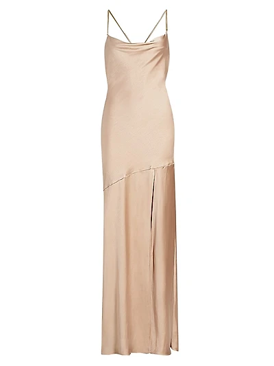 Evie Satin Slip Gown