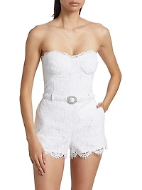 Brina Lace Romper