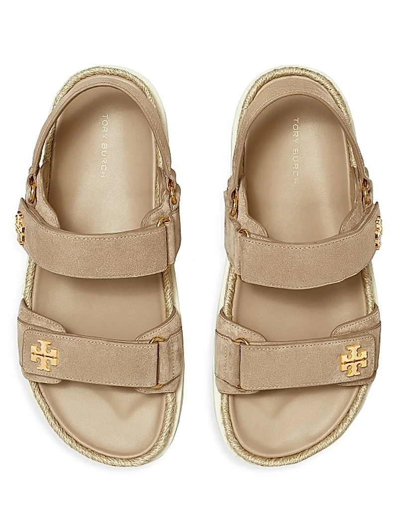 Kira Suede Sport Sandals