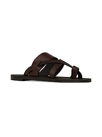 Culver in Smooth Leather Sandals