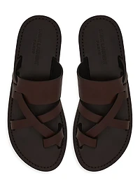Culver in Smooth Leather Sandals