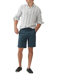 Gimmerburn Striped Linen Slim-Fit Shirt