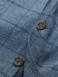 Lake Roxburgh Check Cotton-Blend Two-Button Suit Jacket