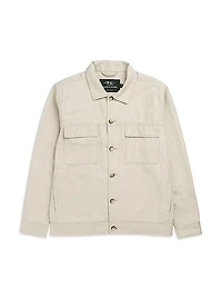 Sawnson Cotton & Linen-Blend Jacket