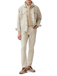 Sawnson Cotton & Linen-Blend Jacket