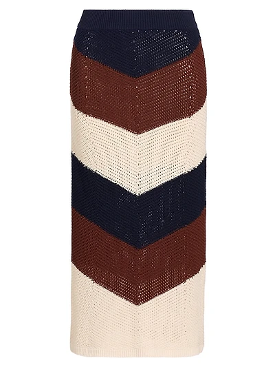 Tia Knit Midi-Skirt