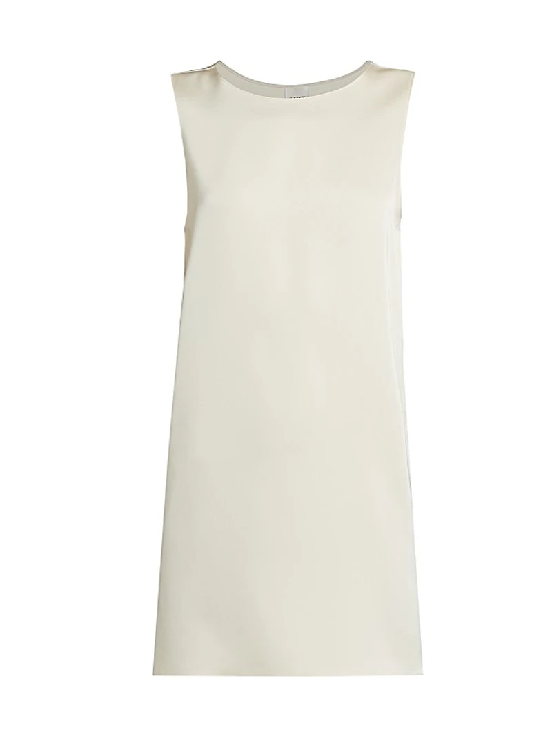Barb Satin Sleeveless Minidress