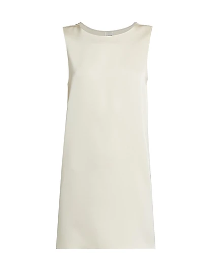 Barb Satin Sleeveless Minidress