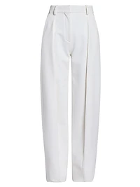 De-Nîmes Cotton Tapered Trousers