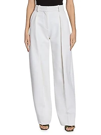 De-Nîmes Cotton Tapered Trousers