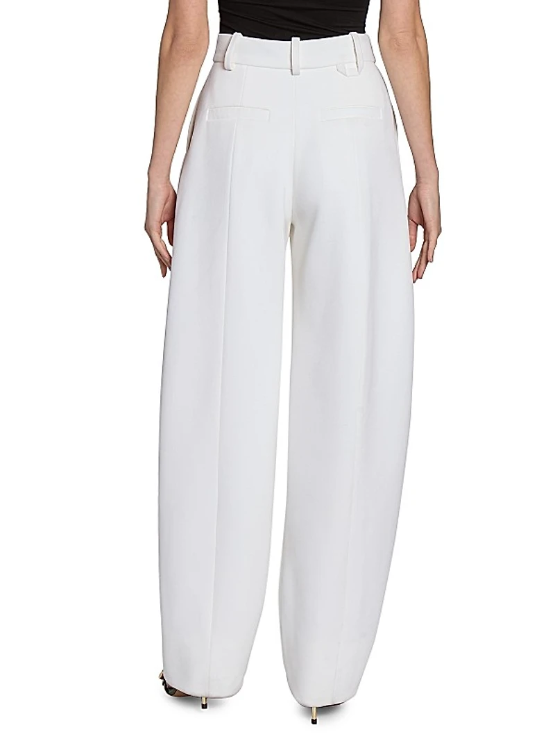 De-Nîmes Cotton Tapered Trousers