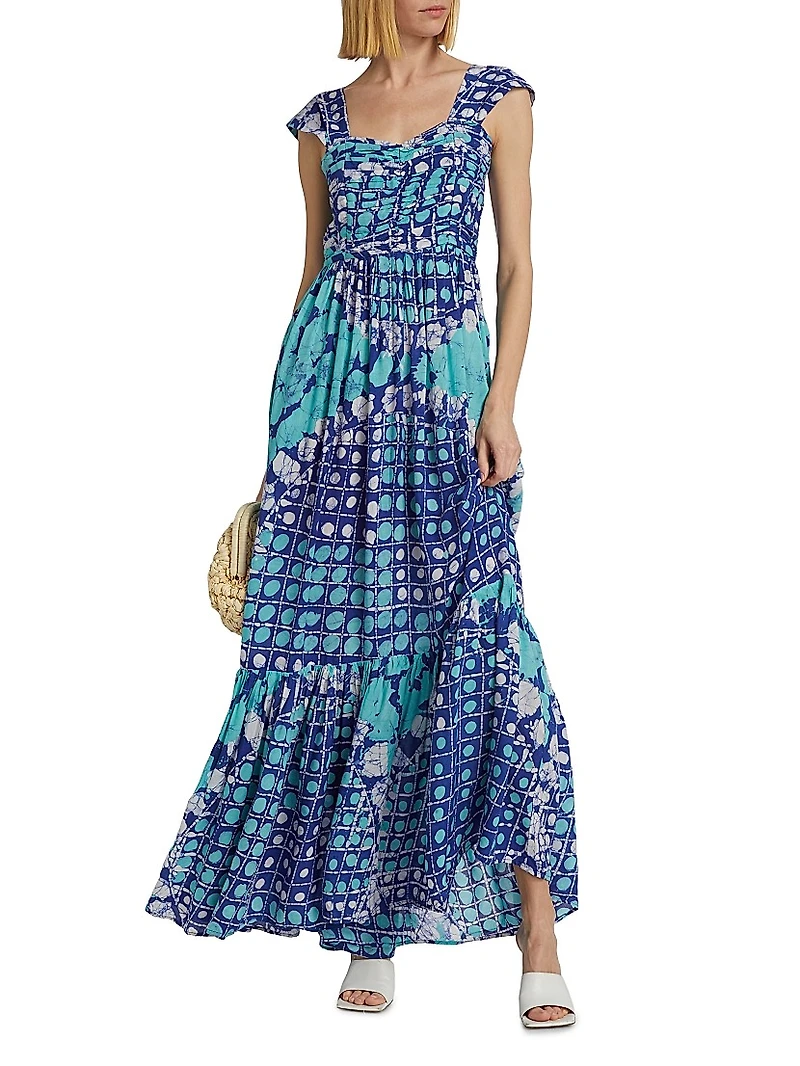 Tunde Printed Maxi Dress