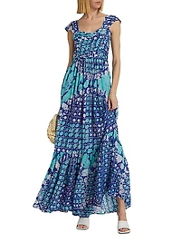 Tunde Printed Maxi Dress