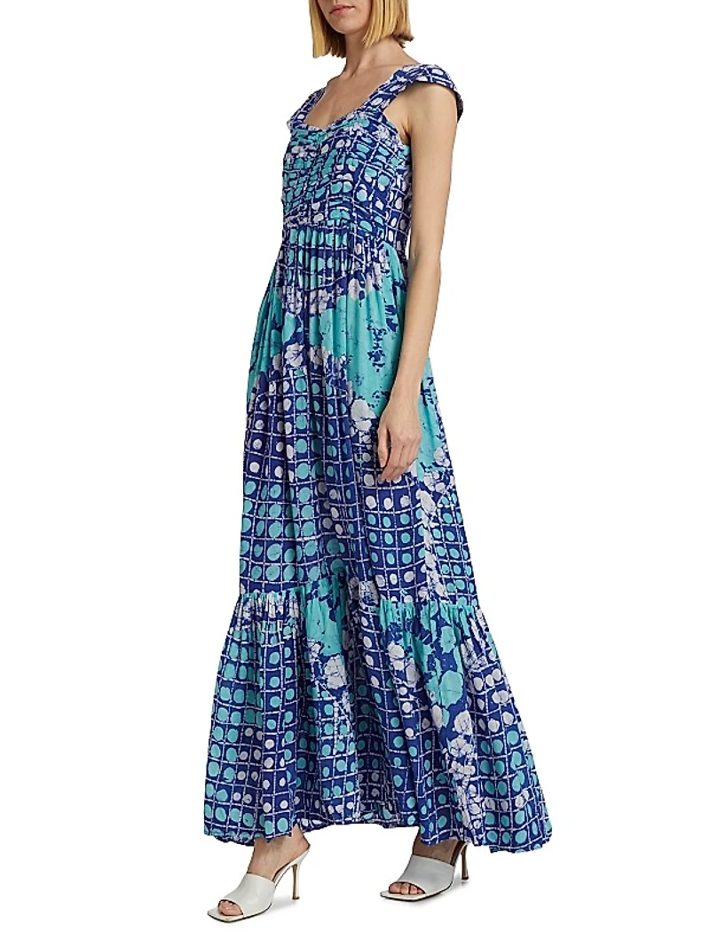 Tunde Printed Maxi Dress