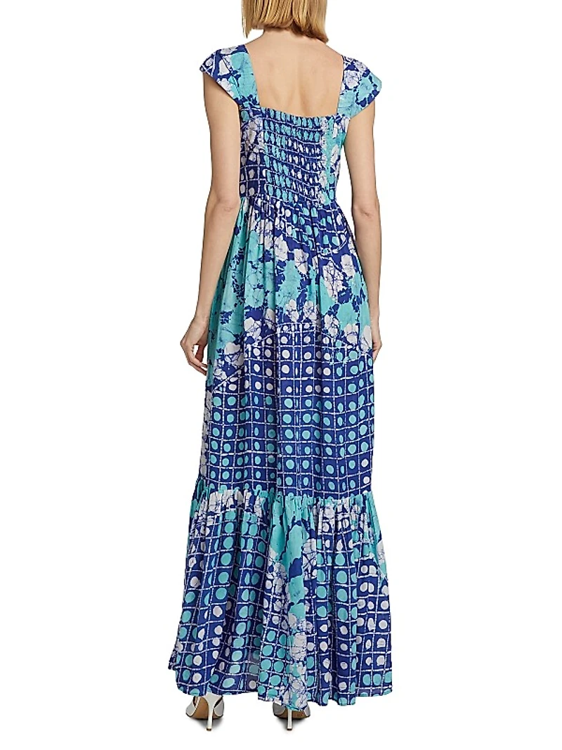 Tunde Printed Maxi Dress