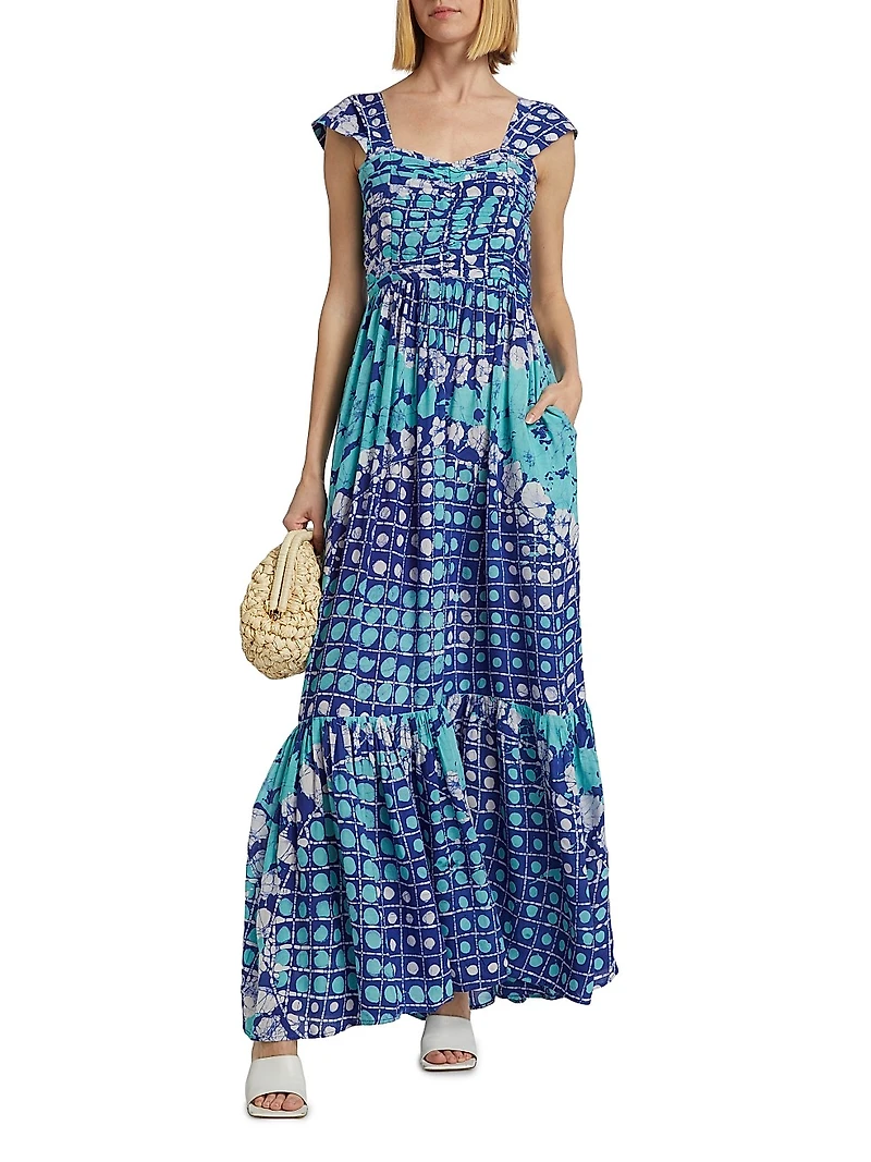 Tunde Printed Maxi Dress
