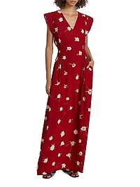 Tokunbo Splatter Maxi Dress