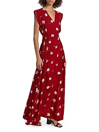 Tokunbo Splatter Maxi Dress
