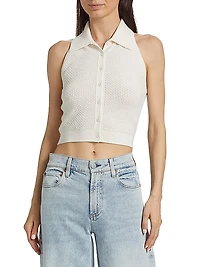 Miles Pointelle Knit Tank